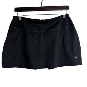 Mountain Hardwear Womens Mini Skort Skirt Black Stretch - M